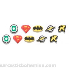 DC Comic Pencil Top Erasers 10 pieces Superman Batman Robin Flash and Green Lantern B00H44N38Q